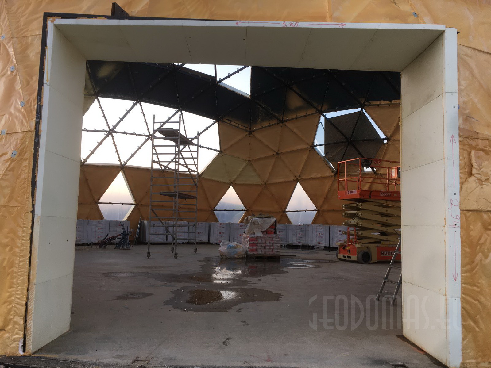 460m² A+ Energijos Efektyvumo Biurų Pastatas Ø20m | Nuo Vizijos iki Statybos Projekto