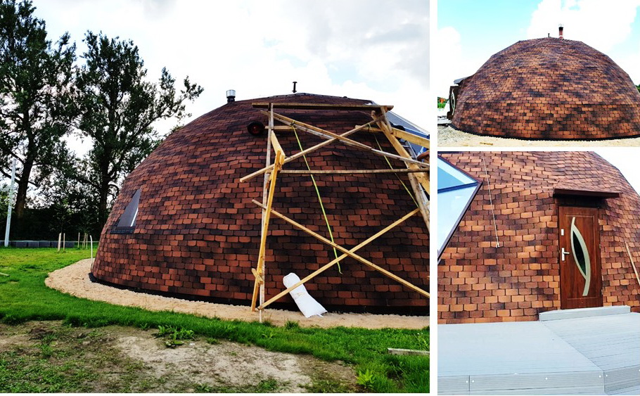 50m2 Geodesic Home Ø8m LOW Edition | Dome Building Kit’s