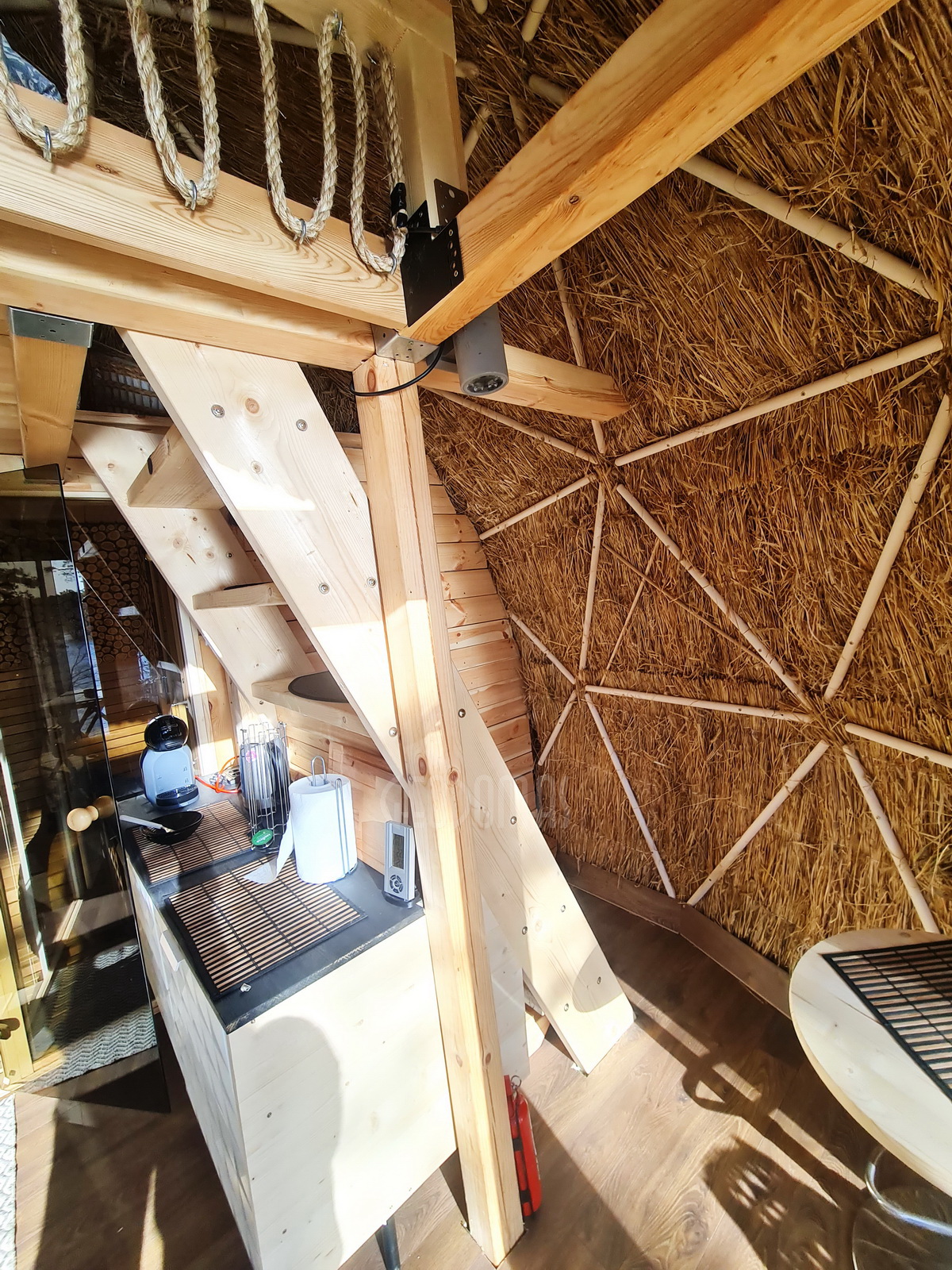 20m2 Glamping Kupolas Ø5m | Ekologinė bendruomenė, GLAMPINGLITHUANIA