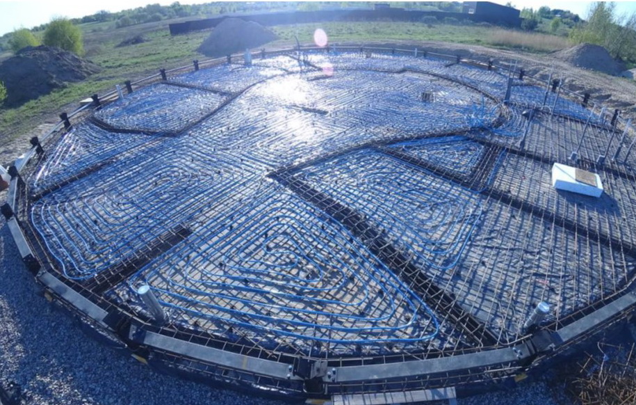 183m² Namo Stiklinis Ø11m Apsauginis Kupolas 6m Aukščio