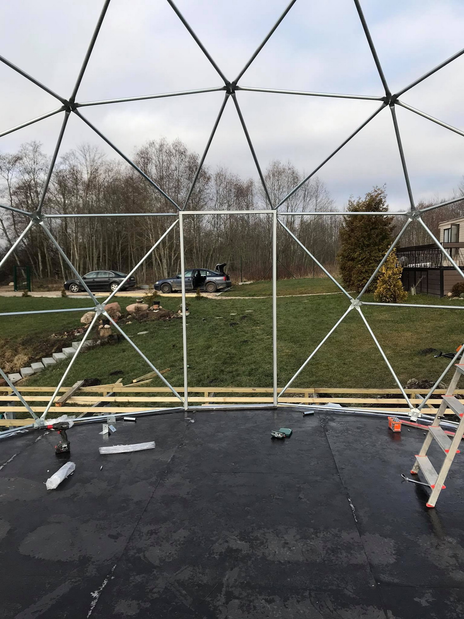 28m² Glamping Kupolas Ø6m | Viešbutis Asimarė