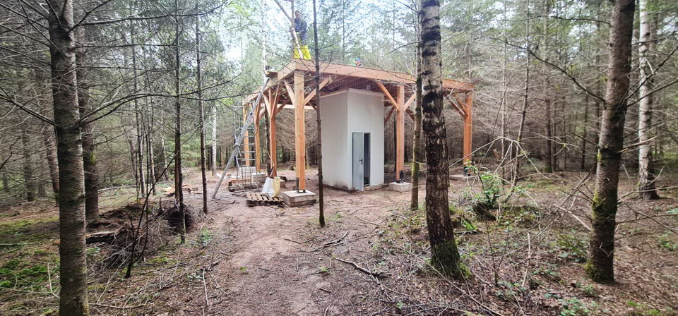 Ø6m 28m2 Ekologinių Technologijų Poilsiavietė „Domaine Ouréa“ | Prancūzija