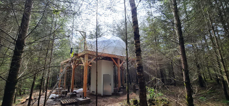 Ø6m 28m2 Ekologinių Technologijų Poilsiavietė „Domaine Ouréa“ | Prancūzija