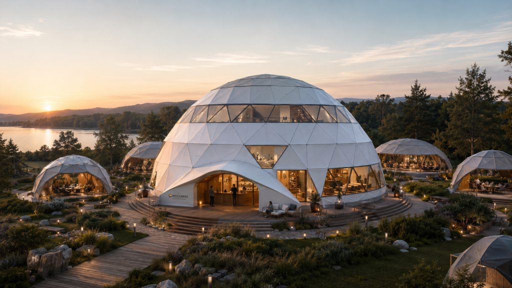 GLAMP 600  Ø20m ▪︎ 314m² | VISŲ SEZONŲ · 2