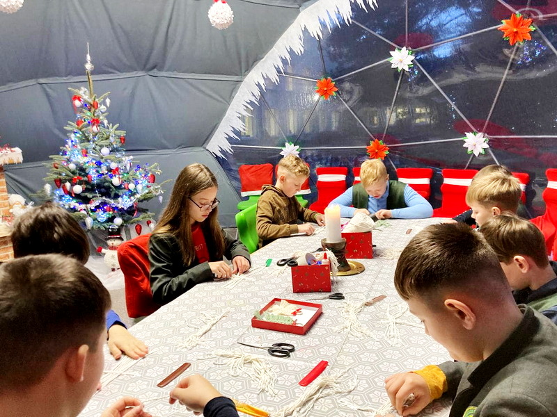 50m2 Dome Room Ø8m | Priekulė Ieva Simonaitytė high school