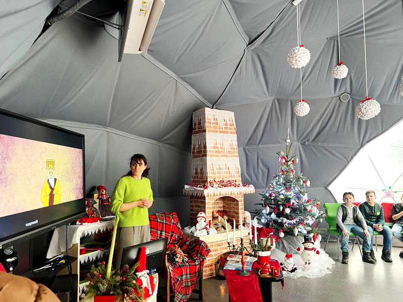 50m2 Dome Room Ø8m | Priekulė Ieva Simonaitytė high school