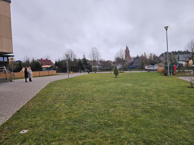 50m2 Dome Room Ø8m | Lavoriškii high school