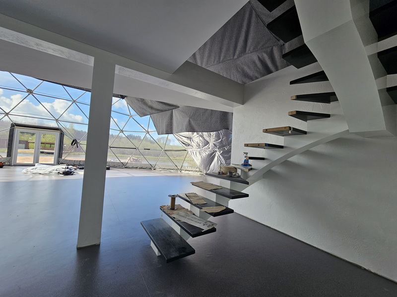 254m2 + 100m2 VIP Loft RENGINIŲ KUPOLAS Ø18m | VIPKUPOLAS, LIUTONYS, LT