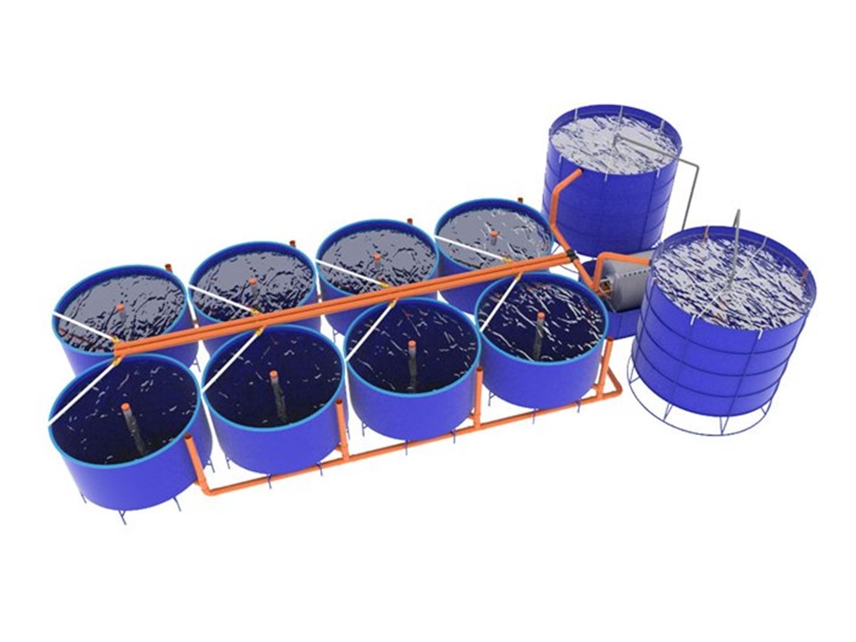 2700m2 Fishing Production Workshop 90x30x7m | Glamping Domes