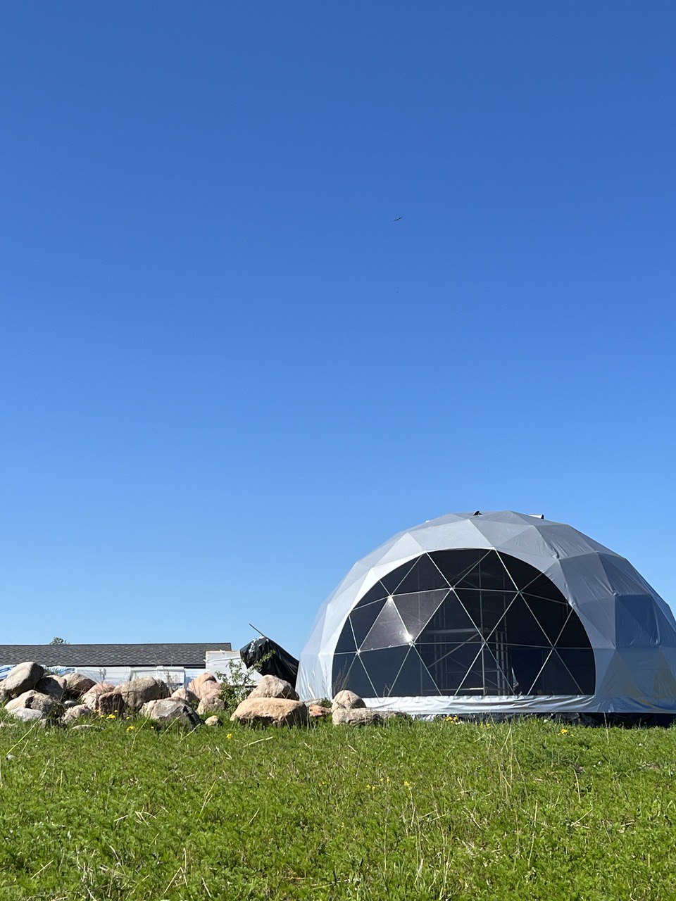 50m² + 95m² UJOY Meditacijų Centras Ø8m + Ø11m | Karvys, Lietuva